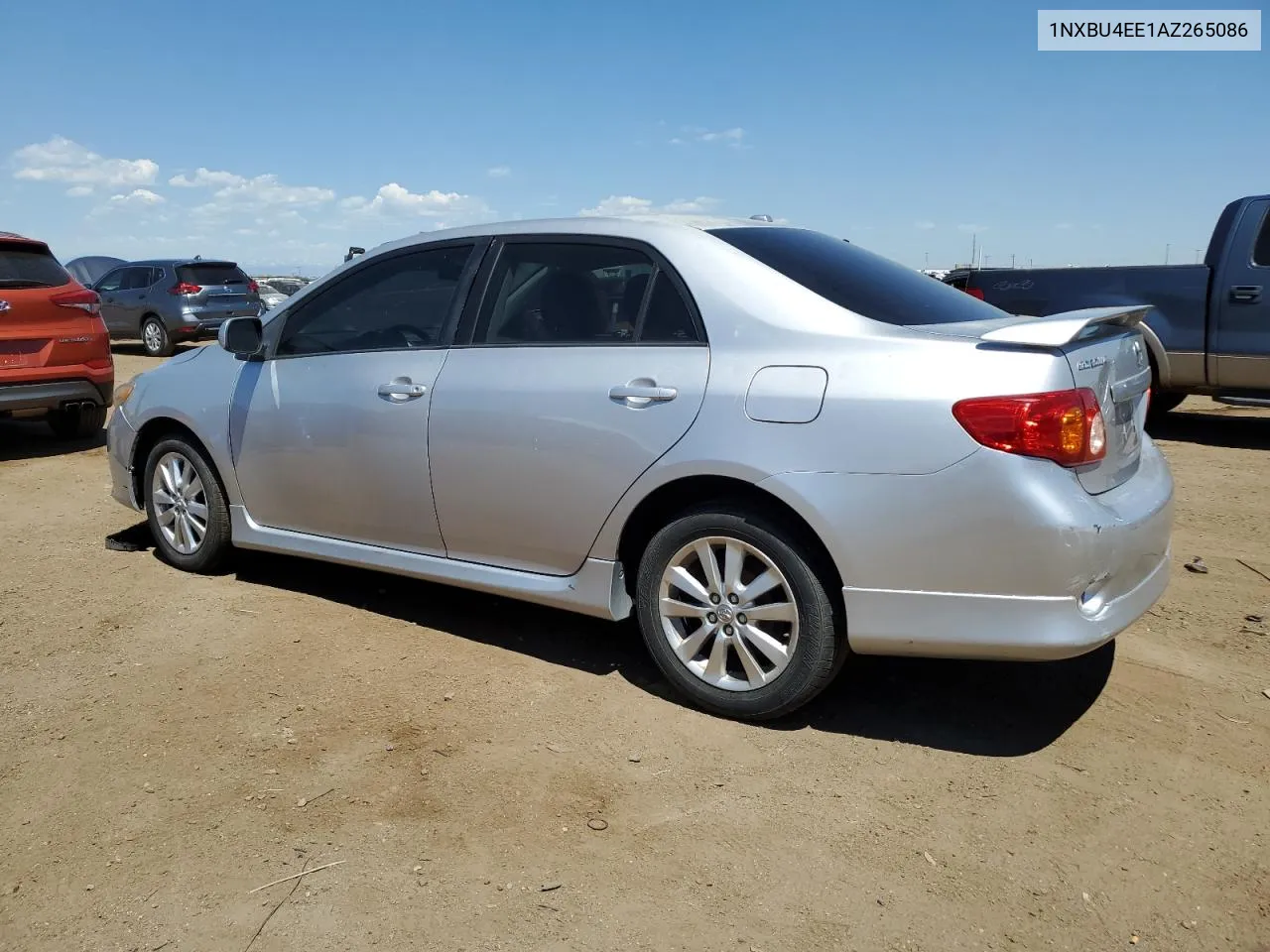 2010 Toyota Corolla Base VIN: 1NXBU4EE1AZ265086 Lot: 76311724