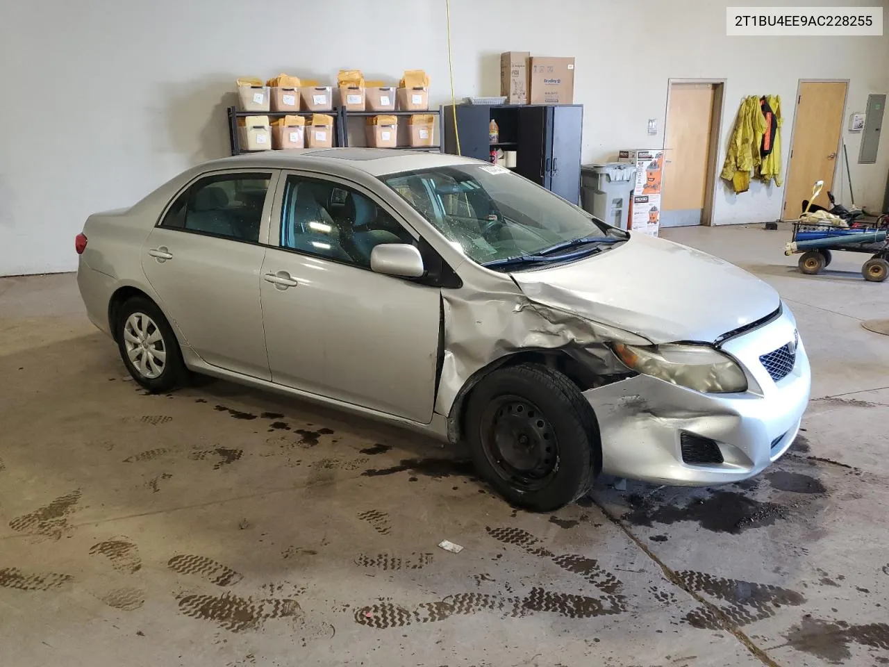 2010 Toyota Corolla Base VIN: 2T1BU4EE9AC228255 Lot: 76334624