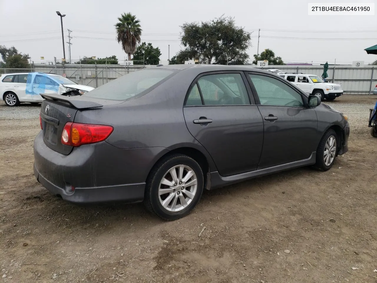 2010 Toyota Corolla Base VIN: 2T1BU4EE8AC461950 Lot: 76352004