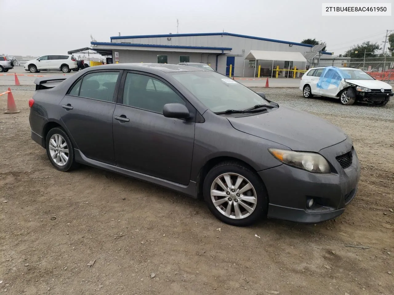 2010 Toyota Corolla Base VIN: 2T1BU4EE8AC461950 Lot: 76352004