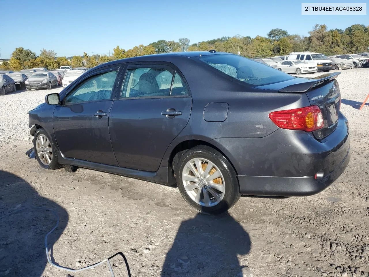 2010 Toyota Corolla Base VIN: 2T1BU4EE1AC408328 Lot: 76391484