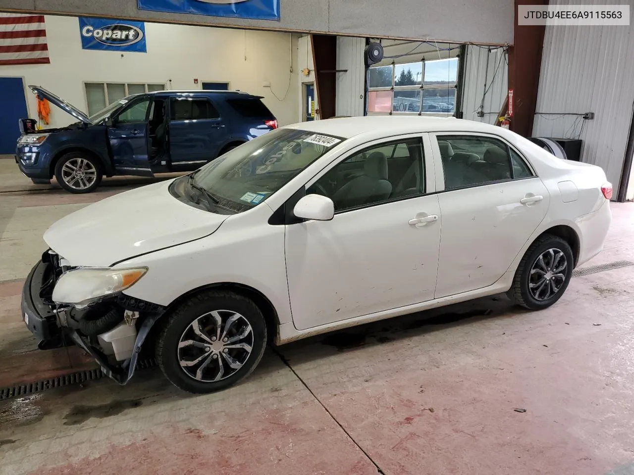 2010 Toyota Corolla Base VIN: JTDBU4EE6A9115563 Lot: 76392404