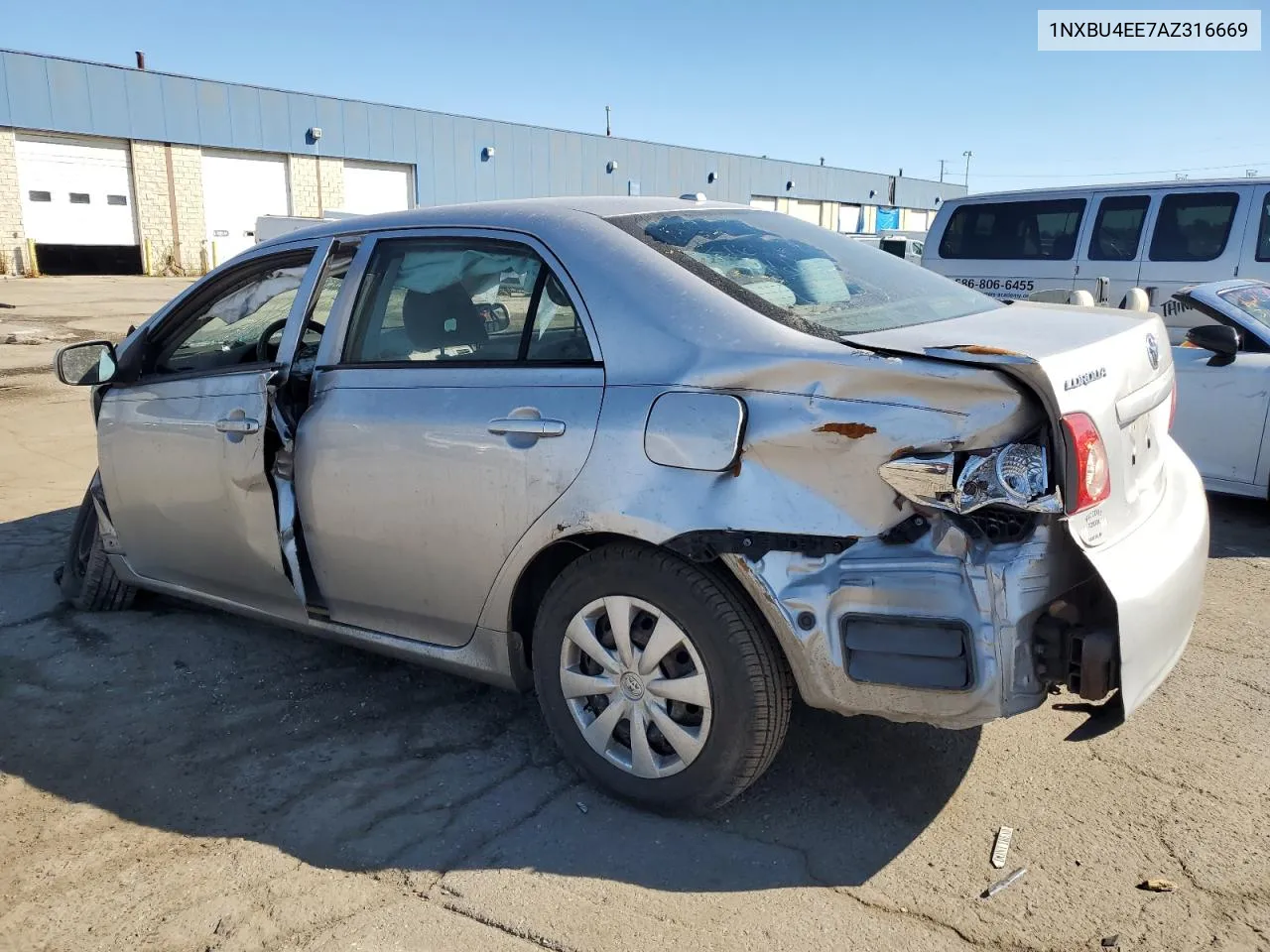 2010 Toyota Corolla Base VIN: 1NXBU4EE7AZ316669 Lot: 76460914