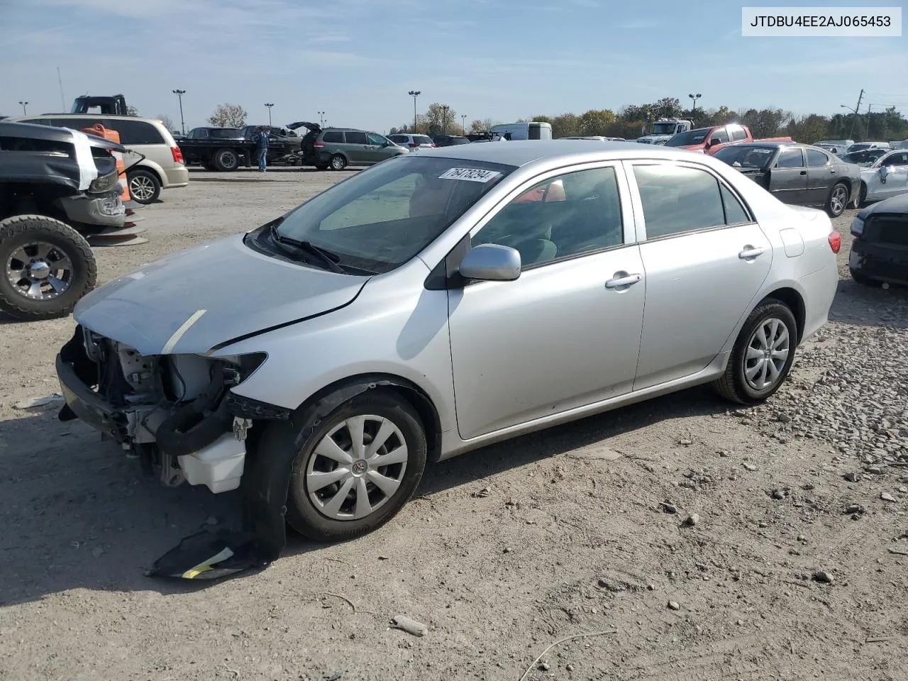 2010 Toyota Corolla Base VIN: JTDBU4EE2AJ065453 Lot: 76478294