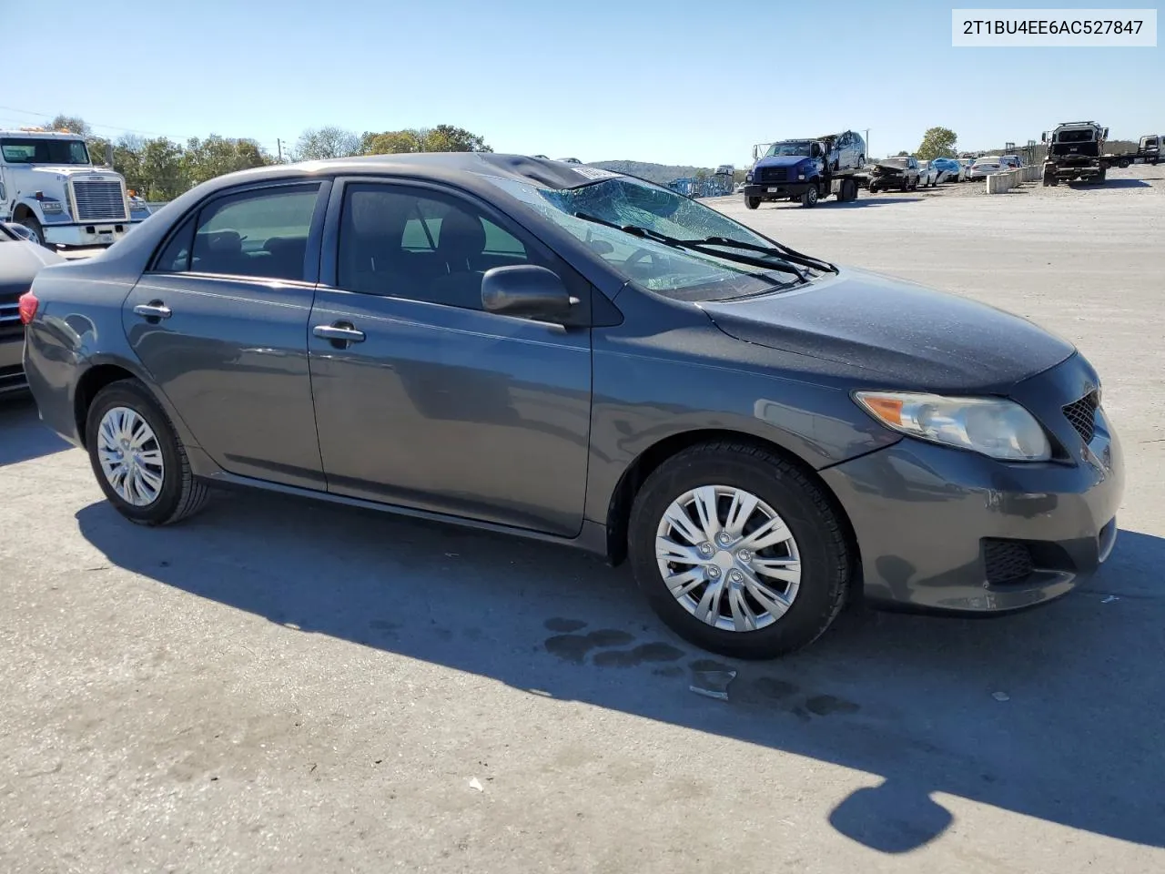 2010 Toyota Corolla Base VIN: 2T1BU4EE6AC527847 Lot: 76572704