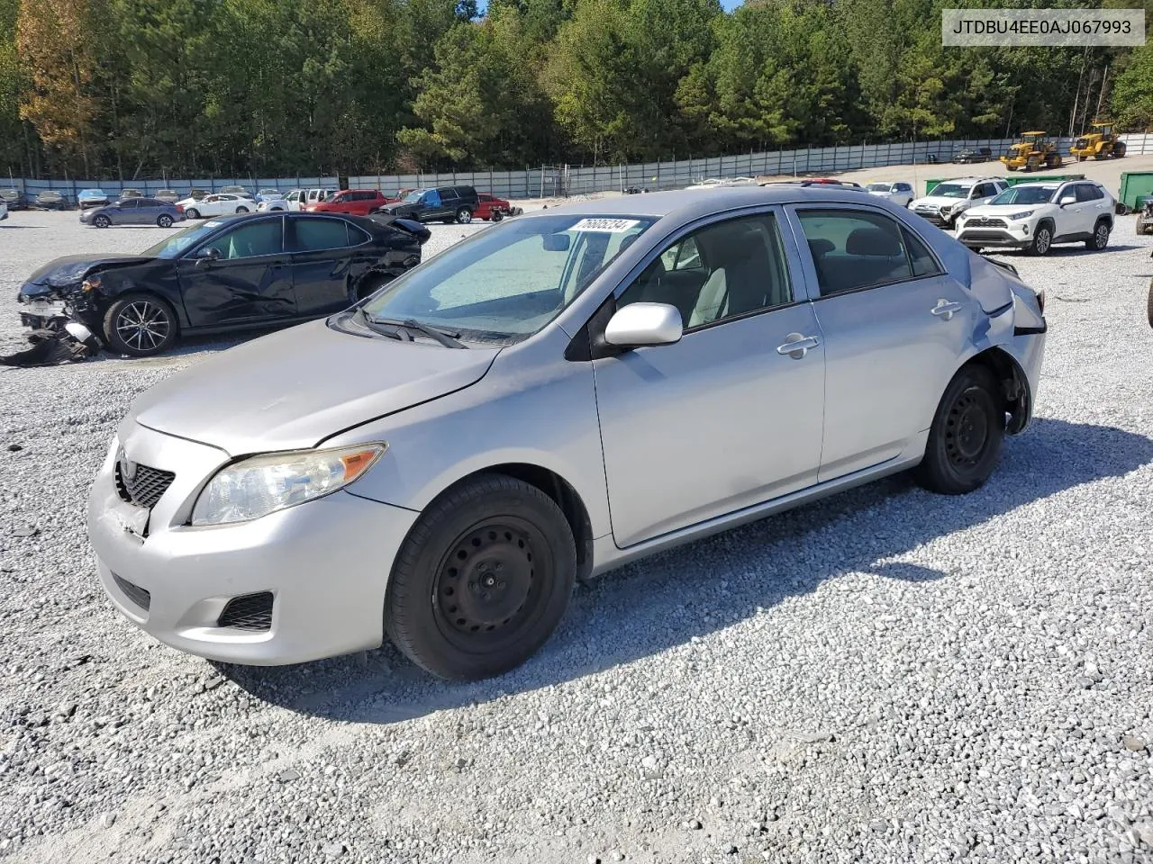 2010 Toyota Corolla Base VIN: JTDBU4EE0AJ067993 Lot: 76605234