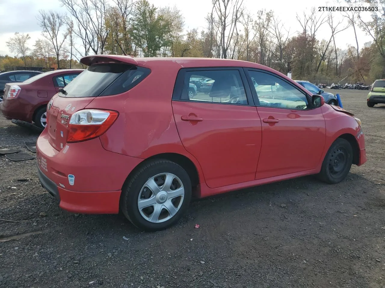 2010 Toyota Corolla Matrix S VIN: 2T1KE4EEXAC036503 Lot: 76692134