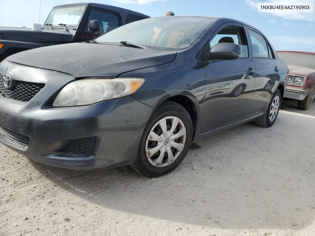 2010 Toyota Corolla Base VIN: 1NXBU4EE4AZ190903 Lot: 76742624