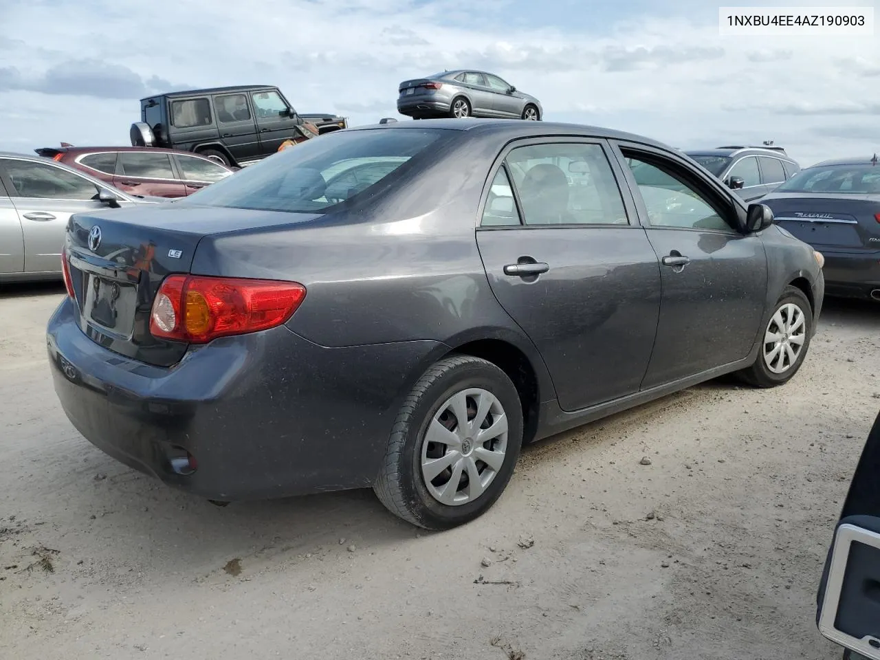 2010 Toyota Corolla Base VIN: 1NXBU4EE4AZ190903 Lot: 76742624