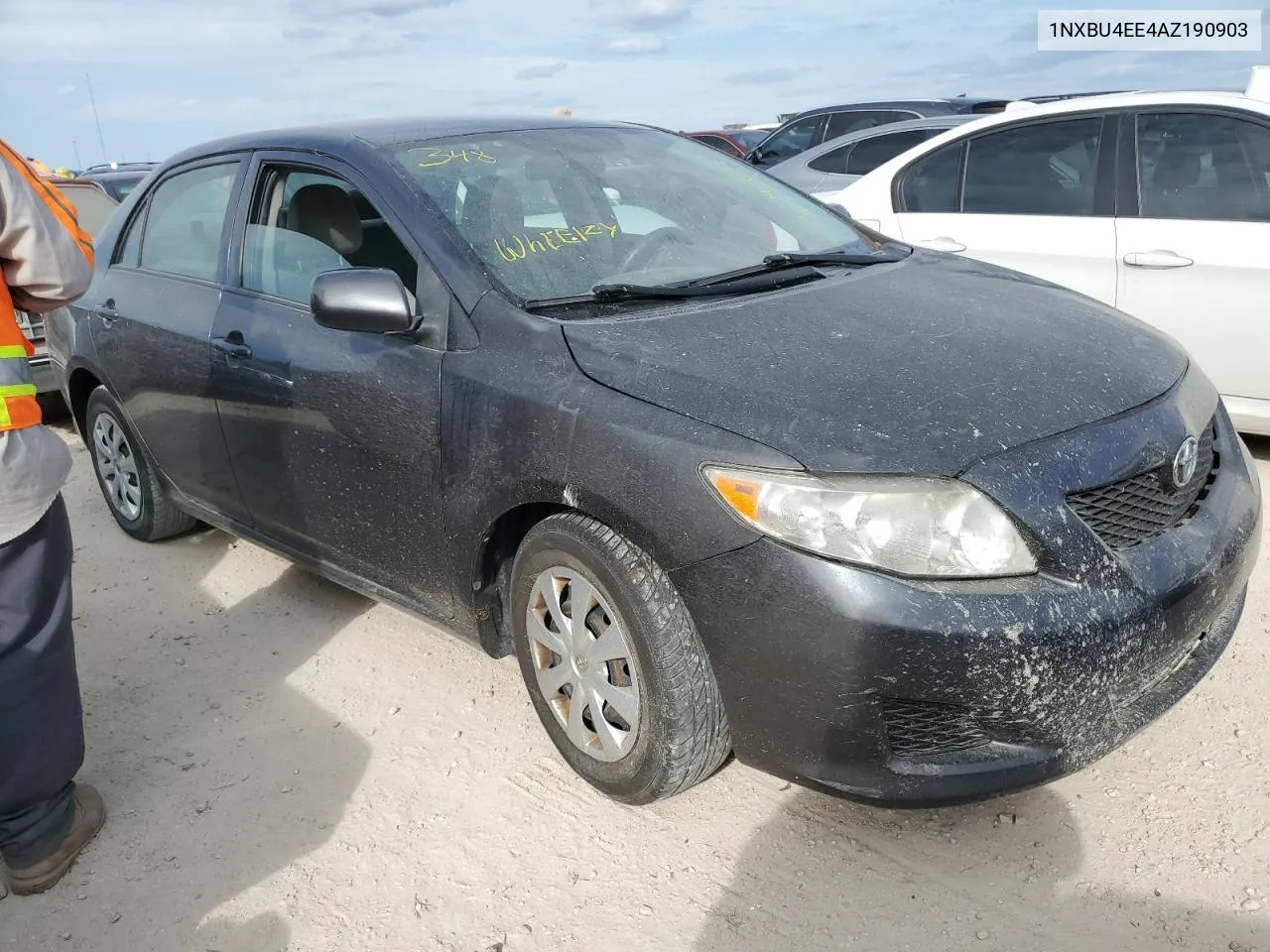 2010 Toyota Corolla Base VIN: 1NXBU4EE4AZ190903 Lot: 76742624