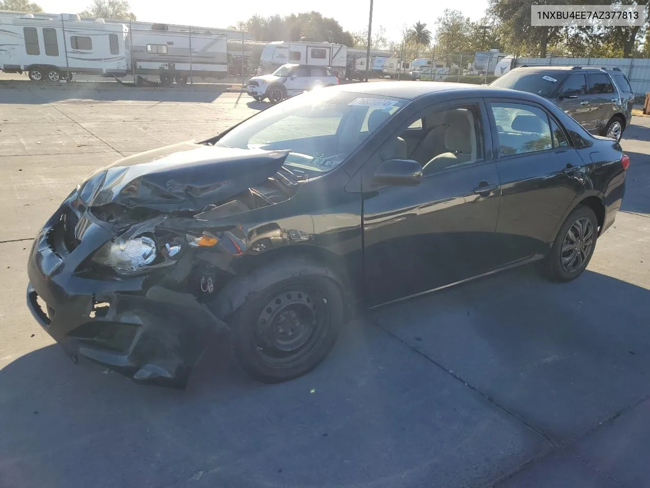 2010 Toyota Corolla Base VIN: 1NXBU4EE7AZ377813 Lot: 76825974