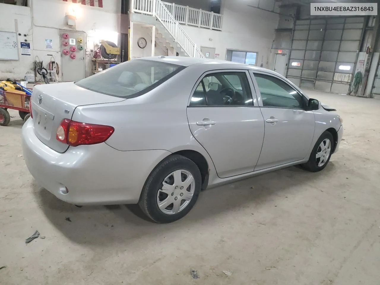 2010 Toyota Corolla Base VIN: 1NXBU4EE8AZ316843 Lot: 76832754