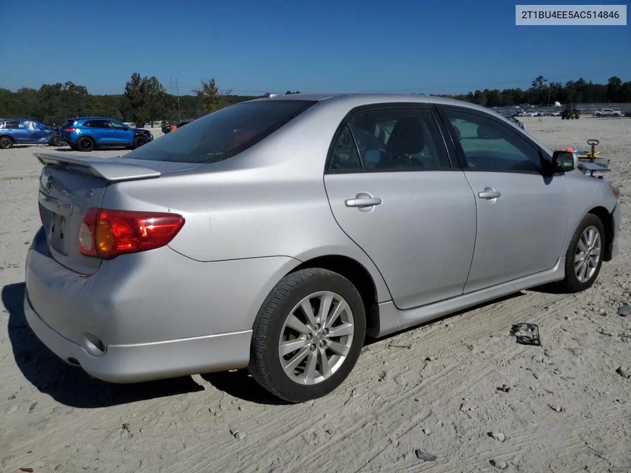 2010 Toyota Corolla Base VIN: 2T1BU4EE5AC514846 Lot: 76862914