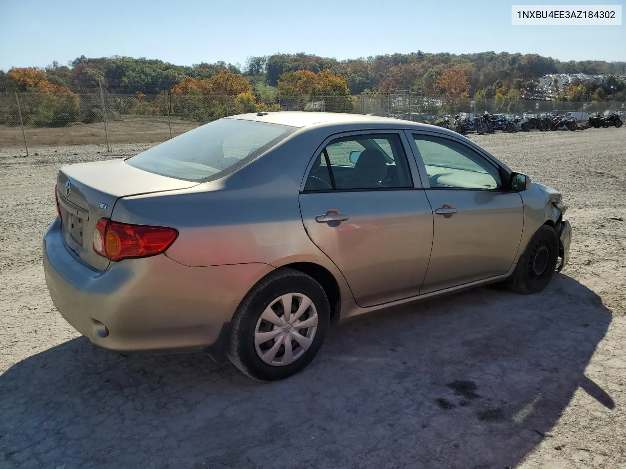 2010 Toyota Corolla Base VIN: 1NXBU4EE3AZ184302 Lot: 76909974