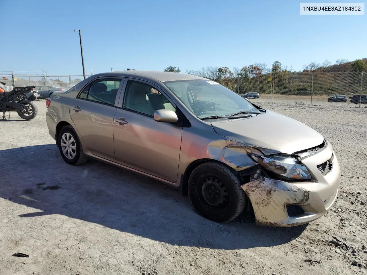 2010 Toyota Corolla Base VIN: 1NXBU4EE3AZ184302 Lot: 76909974