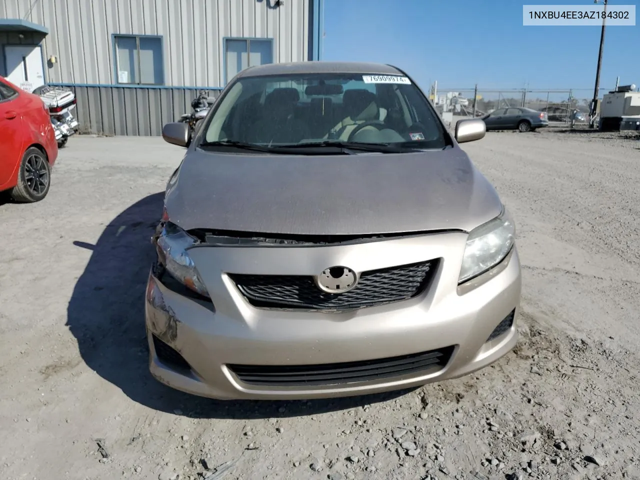 2010 Toyota Corolla Base VIN: 1NXBU4EE3AZ184302 Lot: 76909974