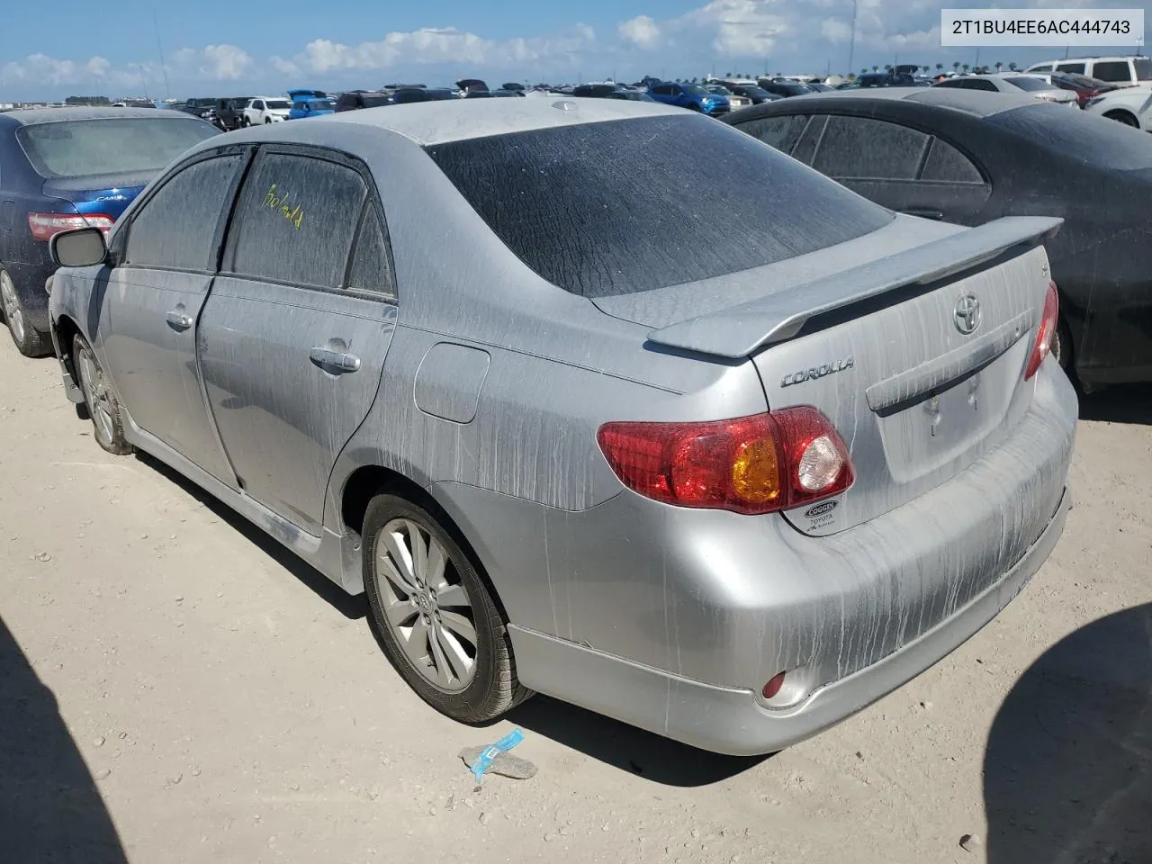 2010 Toyota Corolla Base VIN: 2T1BU4EE6AC444743 Lot: 76912764