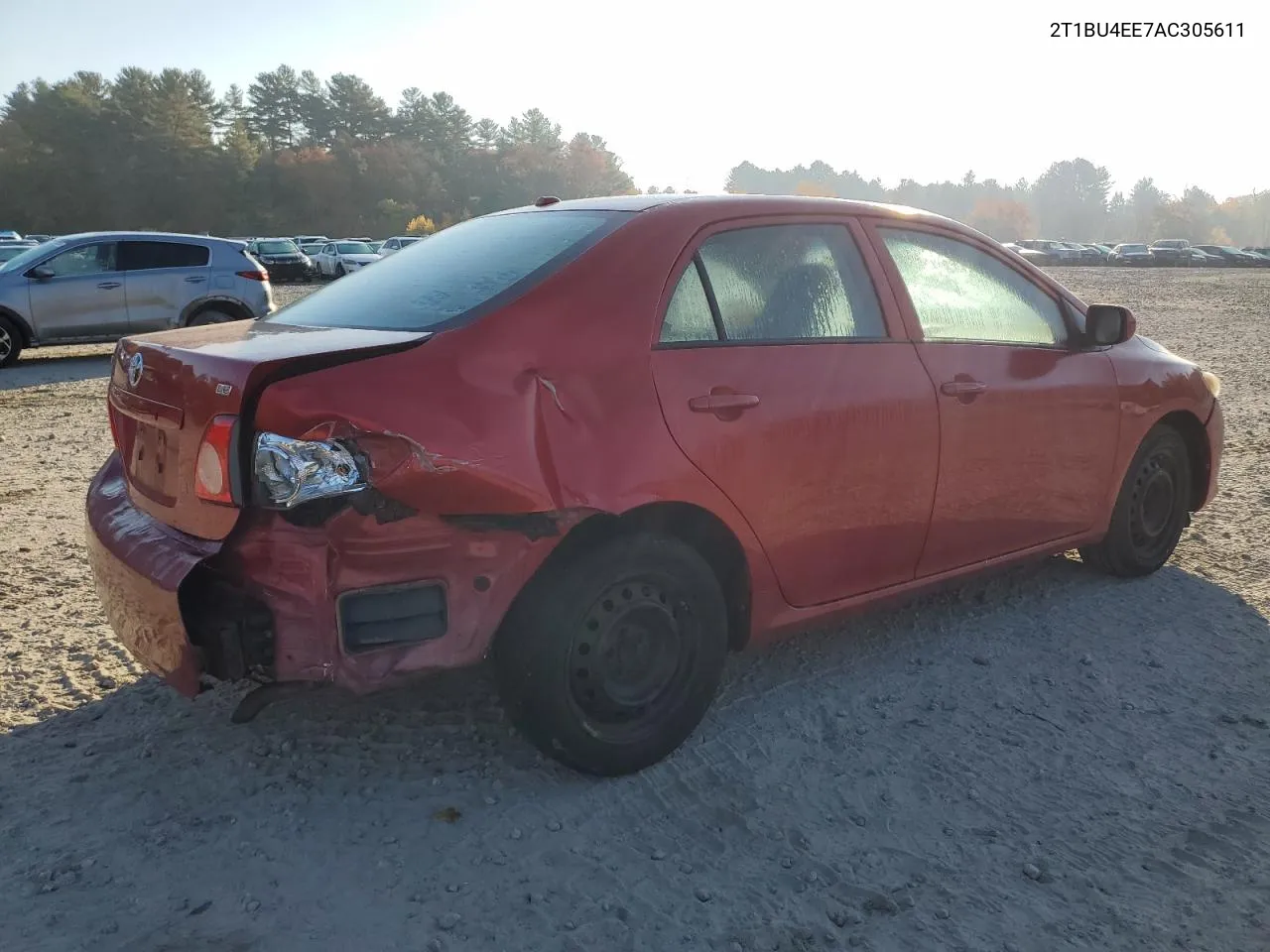 2010 Toyota Corolla Base VIN: 2T1BU4EE7AC305611 Lot: 76927174