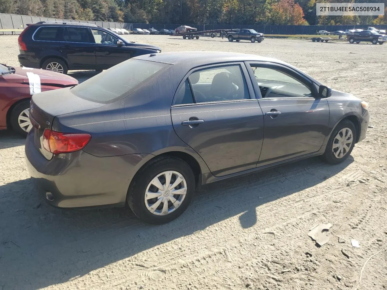 2010 Toyota Corolla Base VIN: 2T1BU4EE5AC508934 Lot: 76950404