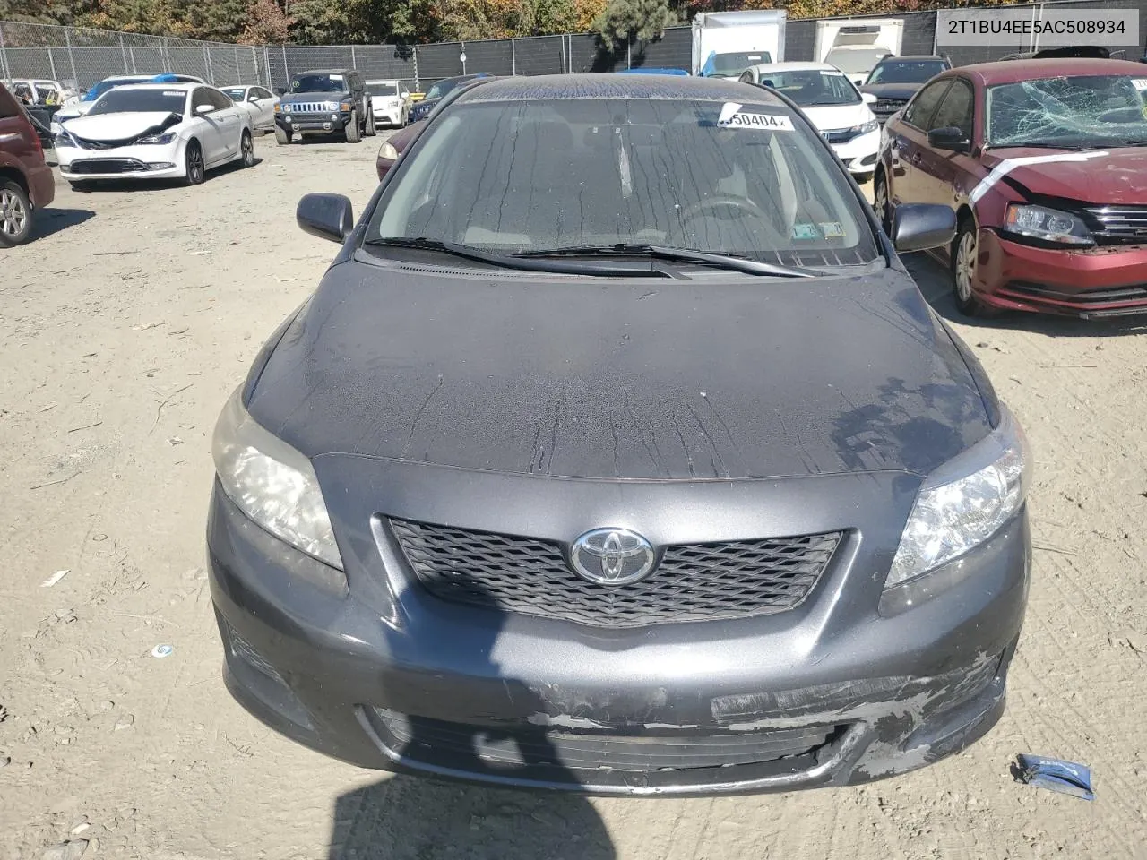 2010 Toyota Corolla Base VIN: 2T1BU4EE5AC508934 Lot: 76950404