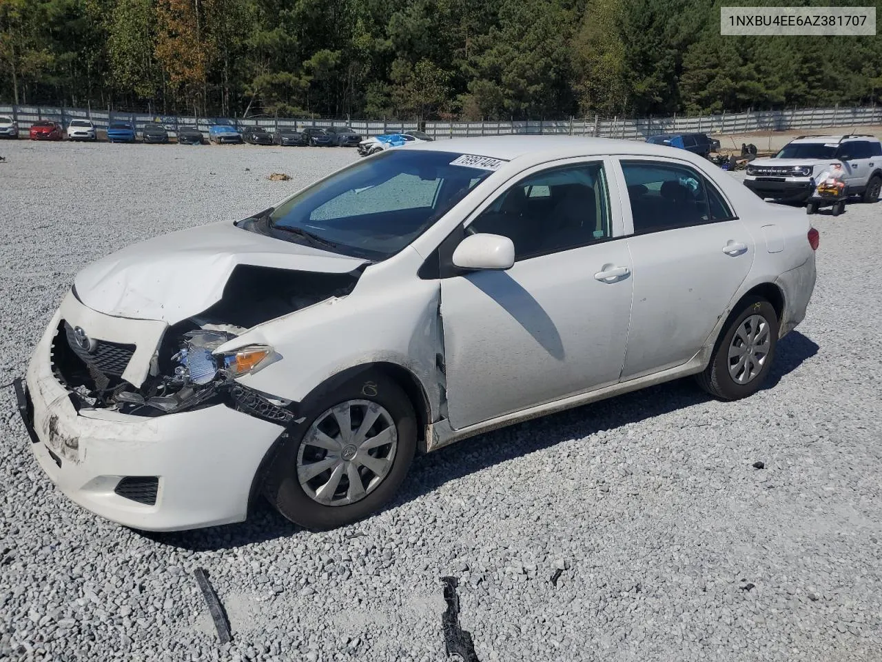 1NXBU4EE6AZ381707 2010 Toyota Corolla Base