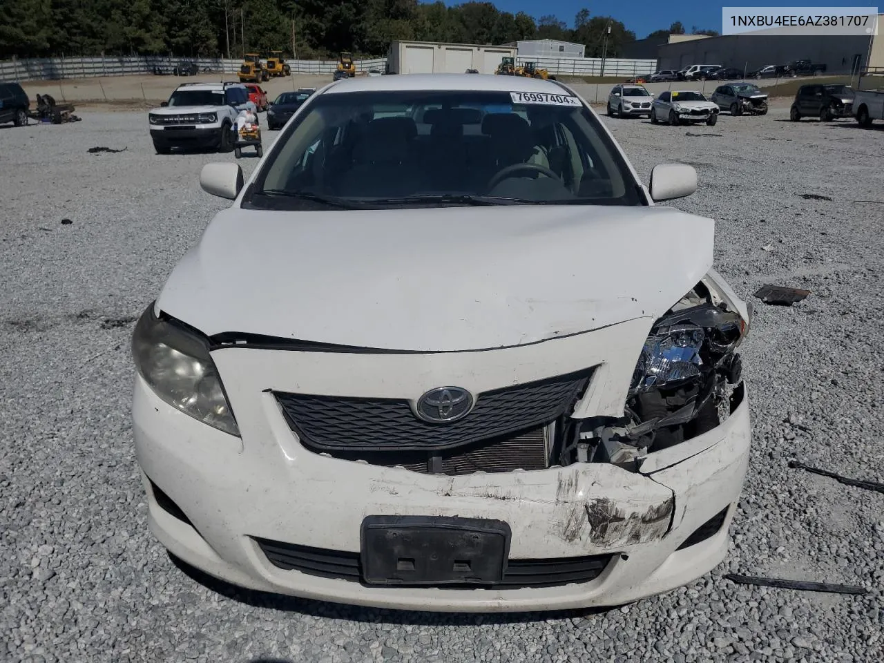 1NXBU4EE6AZ381707 2010 Toyota Corolla Base