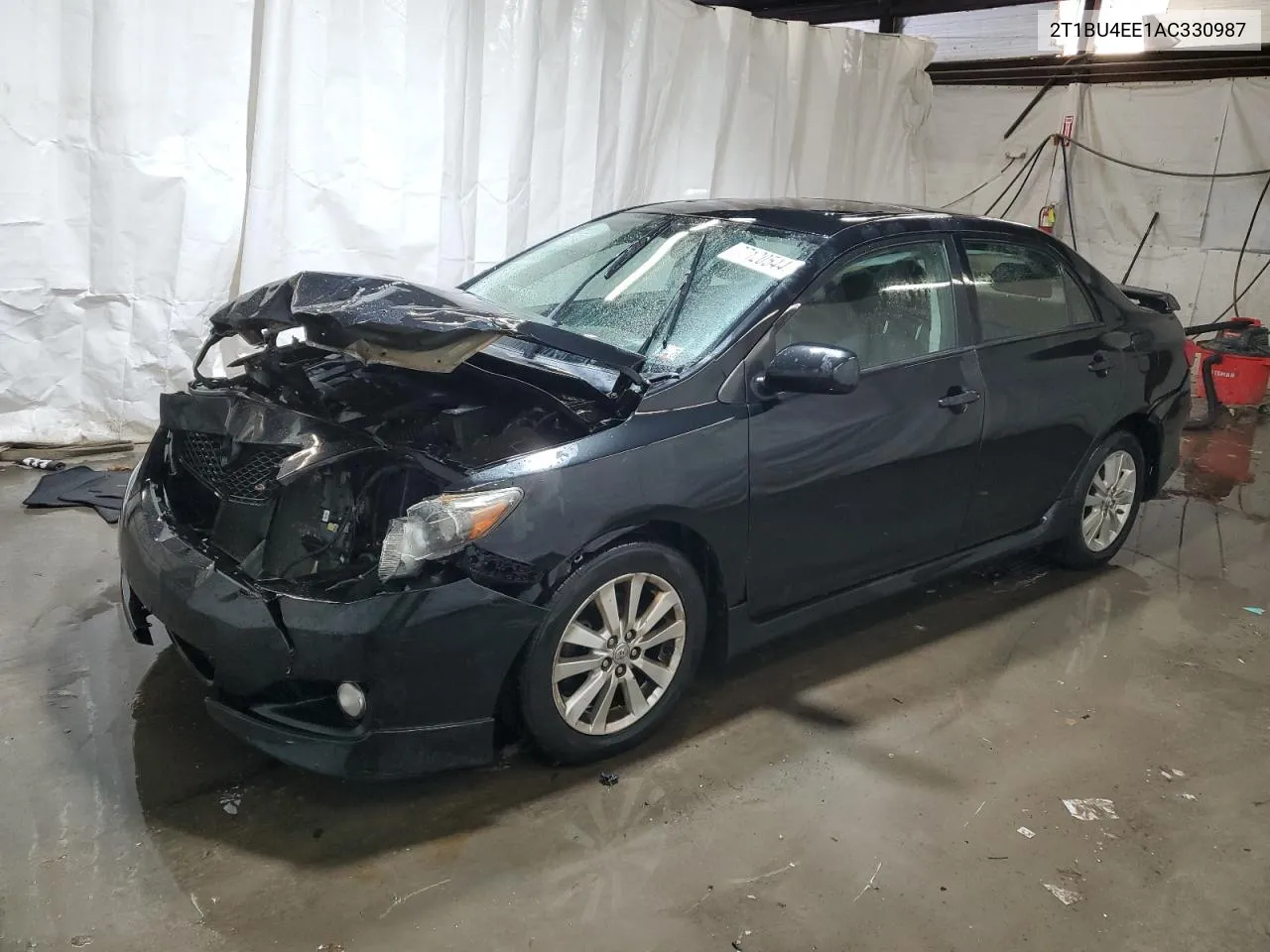 2010 Toyota Corolla Base VIN: 2T1BU4EE1AC330987 Lot: 77120544