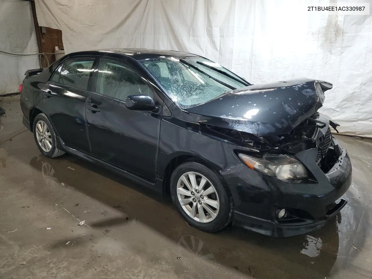 2010 Toyota Corolla Base VIN: 2T1BU4EE1AC330987 Lot: 77120544