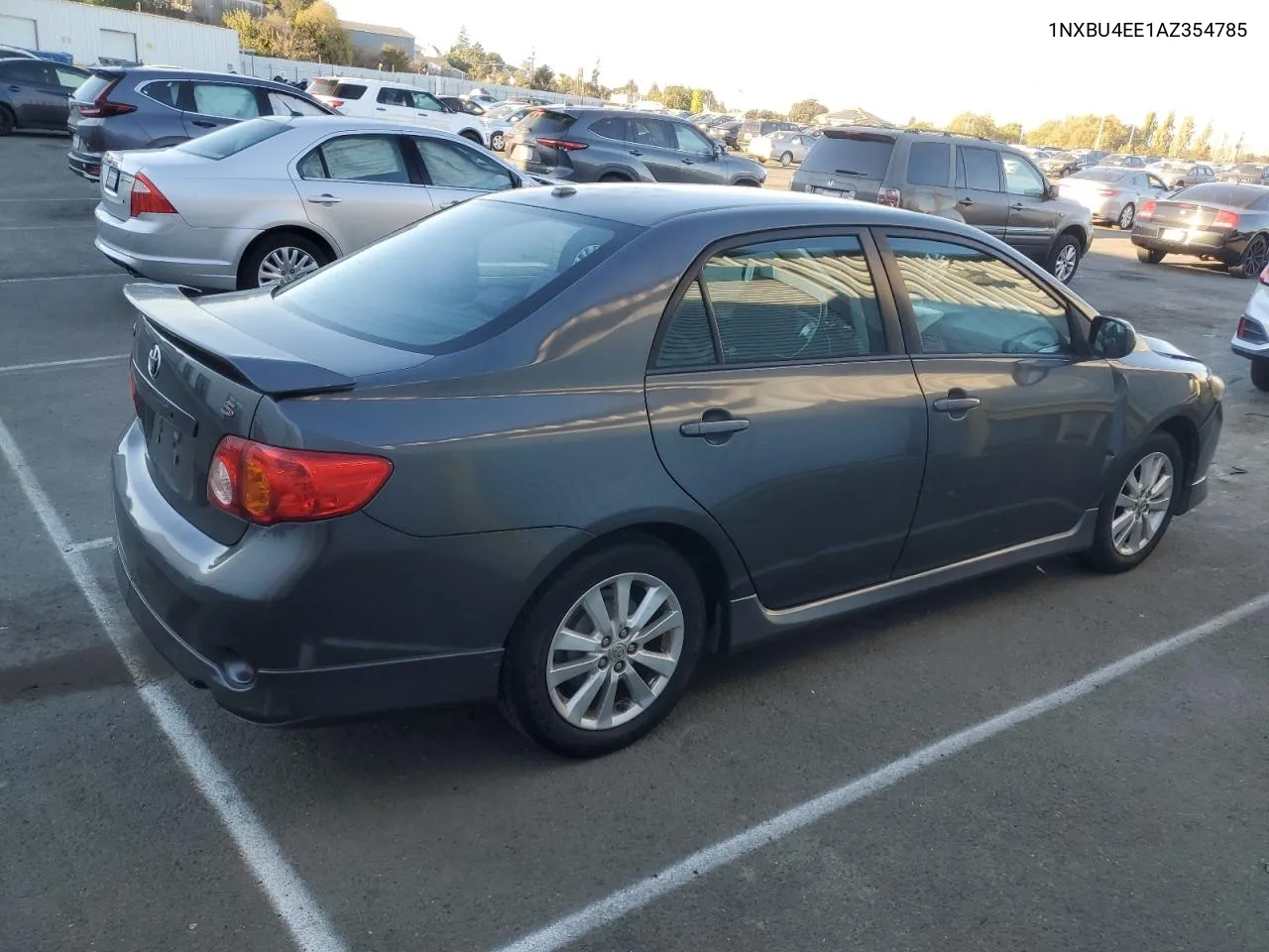 2010 Toyota Corolla Base VIN: 1NXBU4EE1AZ354785 Lot: 77153754