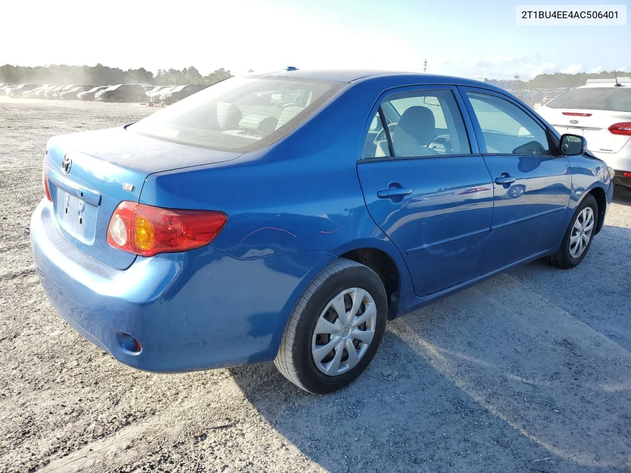 2010 Toyota Corolla Base VIN: 2T1BU4EE4AC506401 Lot: 77191634