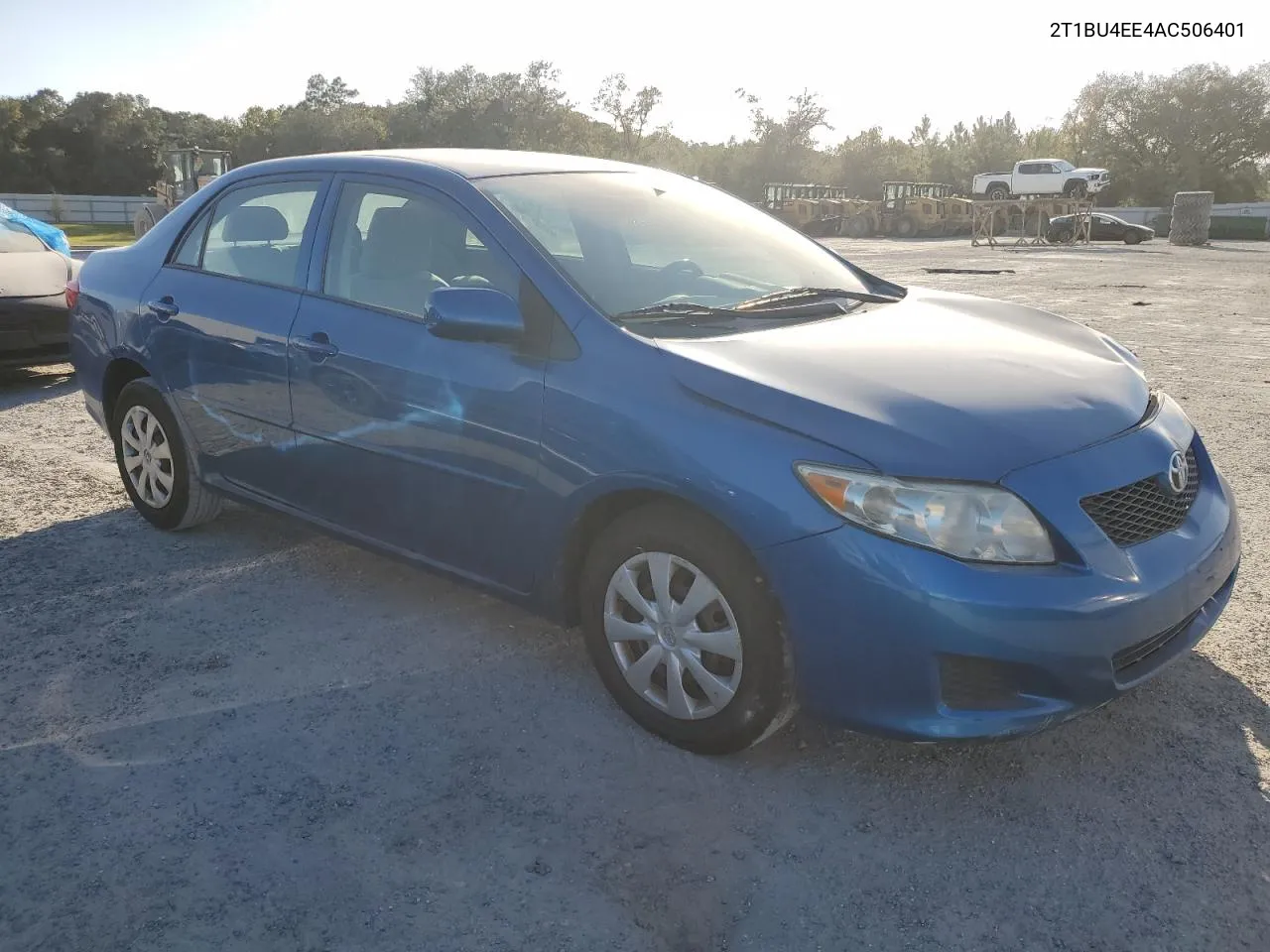 2010 Toyota Corolla Base VIN: 2T1BU4EE4AC506401 Lot: 77191634