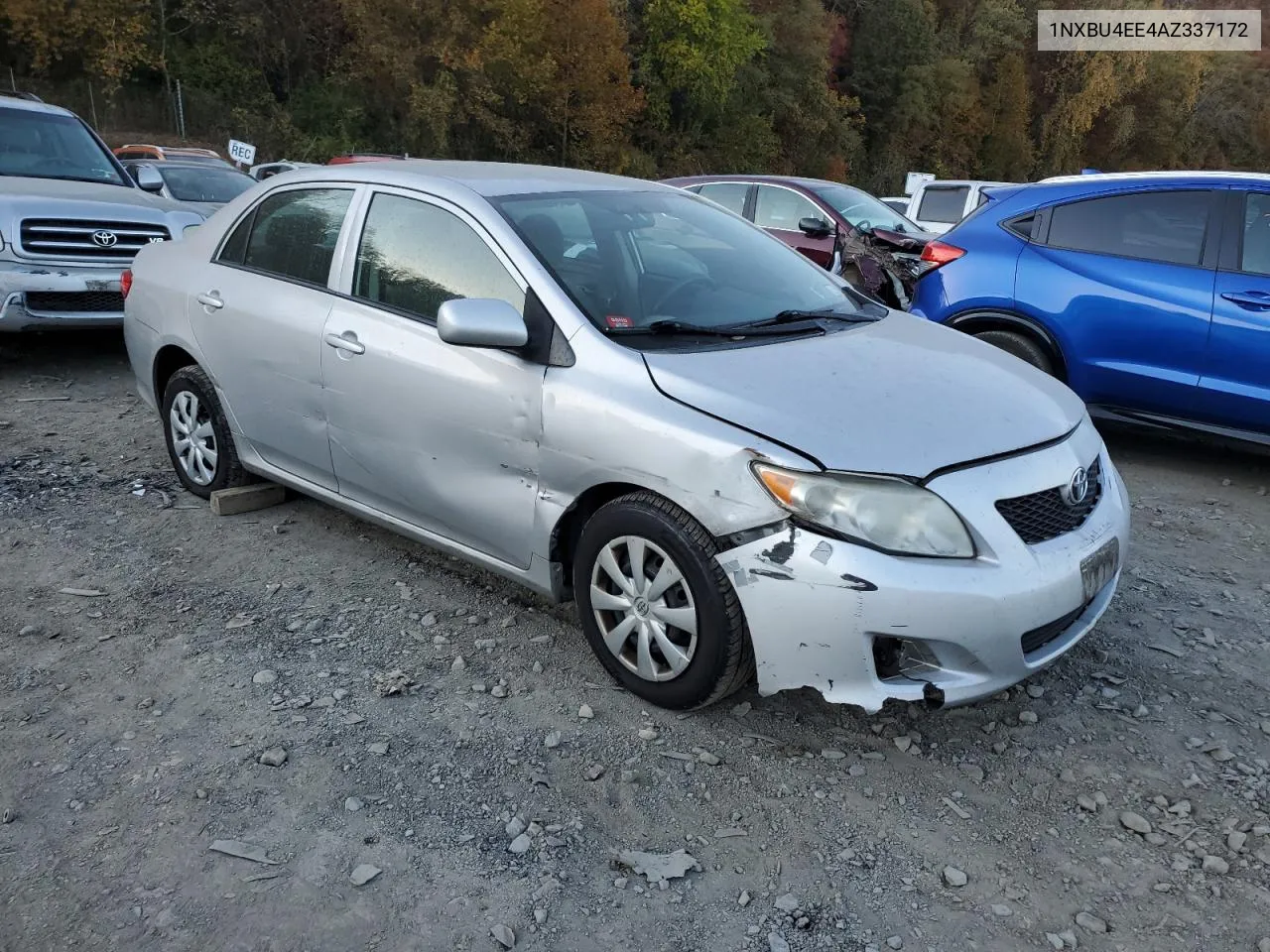 2010 Toyota Corolla Base VIN: 1NXBU4EE4AZ337172 Lot: 77195134