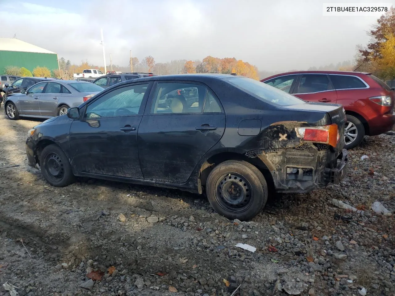 2010 Toyota Corolla Base VIN: 2T1BU4EE1AC329578 Lot: 77263144