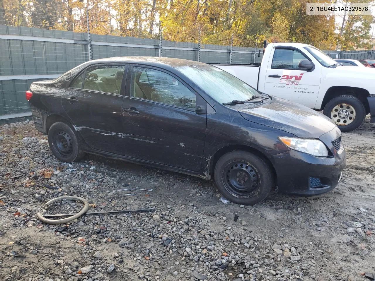 2010 Toyota Corolla Base VIN: 2T1BU4EE1AC329578 Lot: 77263144