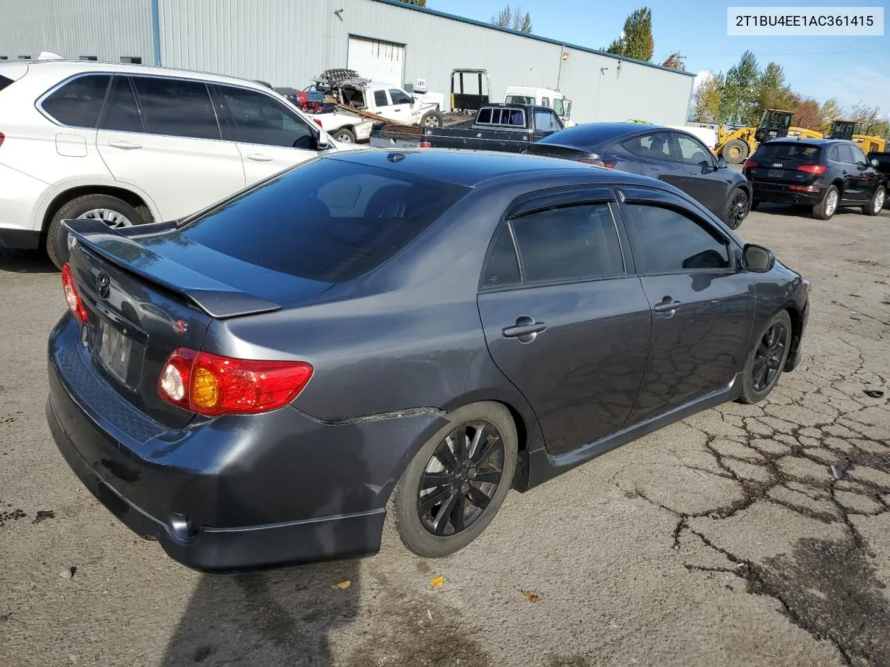 2010 Toyota Corolla Base VIN: 2T1BU4EE1AC361415 Lot: 77362424