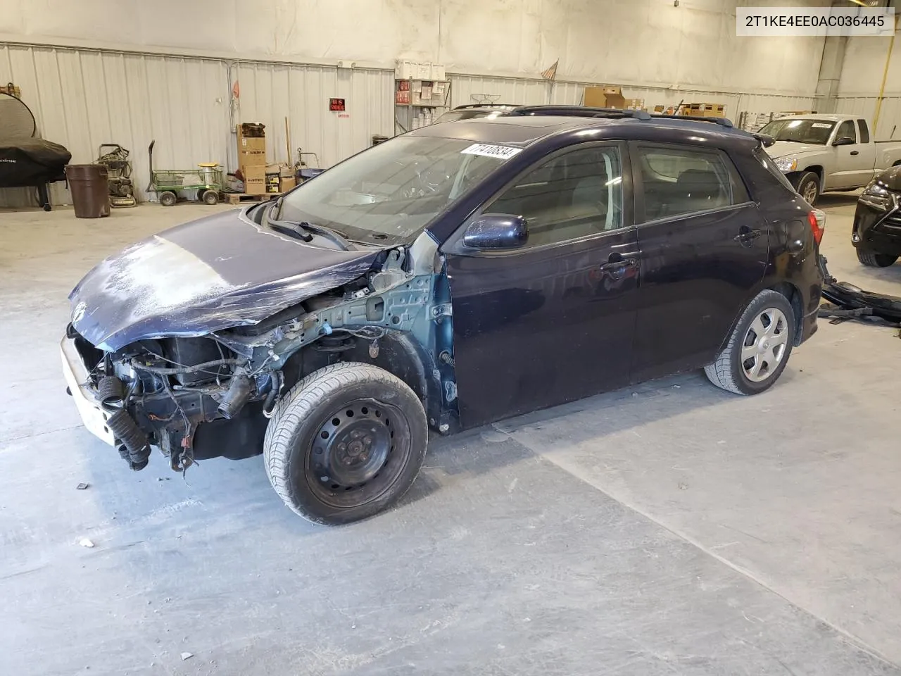 2010 Toyota Corolla Matrix S VIN: 2T1KE4EE0AC036445 Lot: 77410834