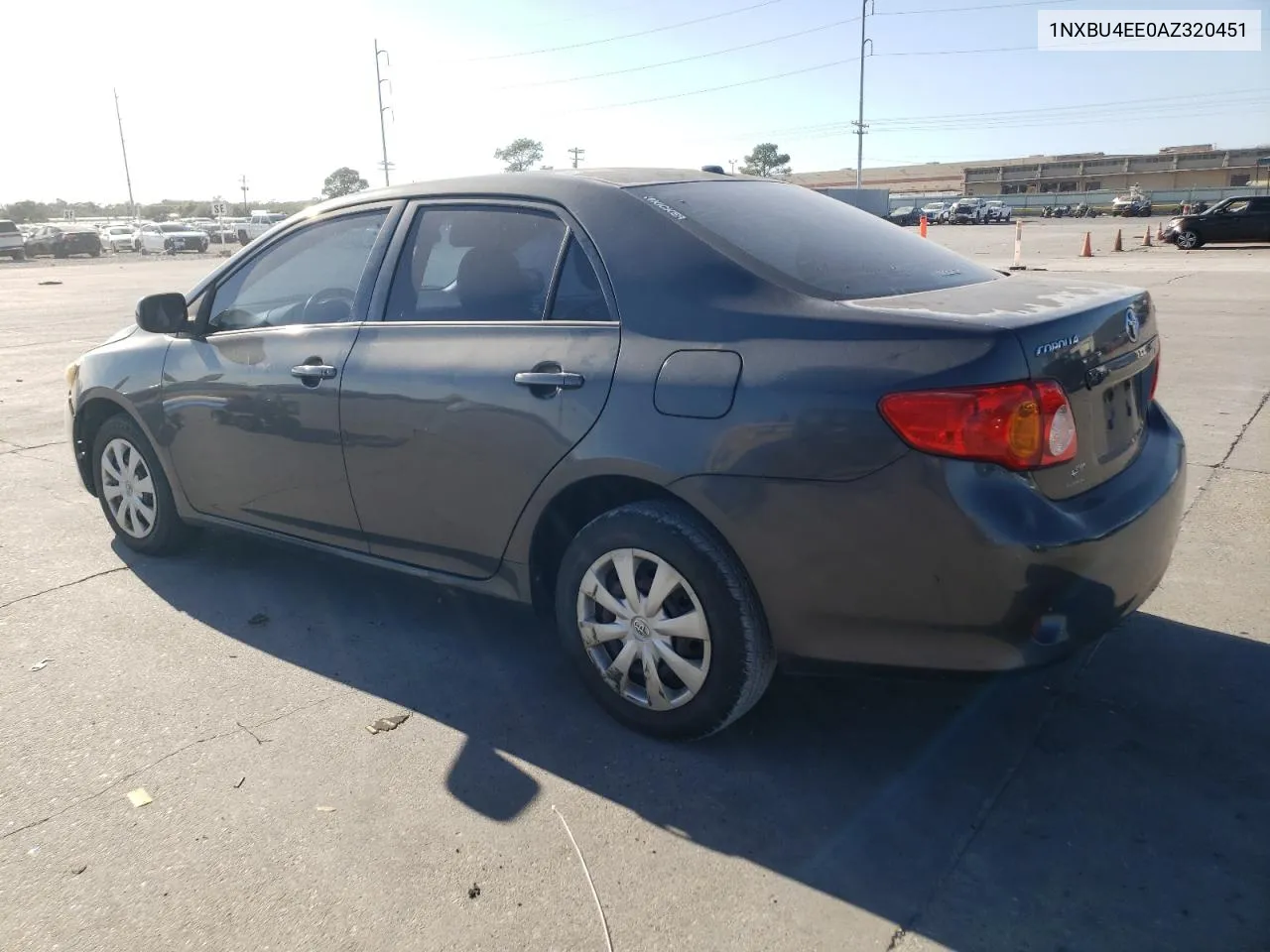 2010 Toyota Corolla Base VIN: 1NXBU4EE0AZ320451 Lot: 77422314