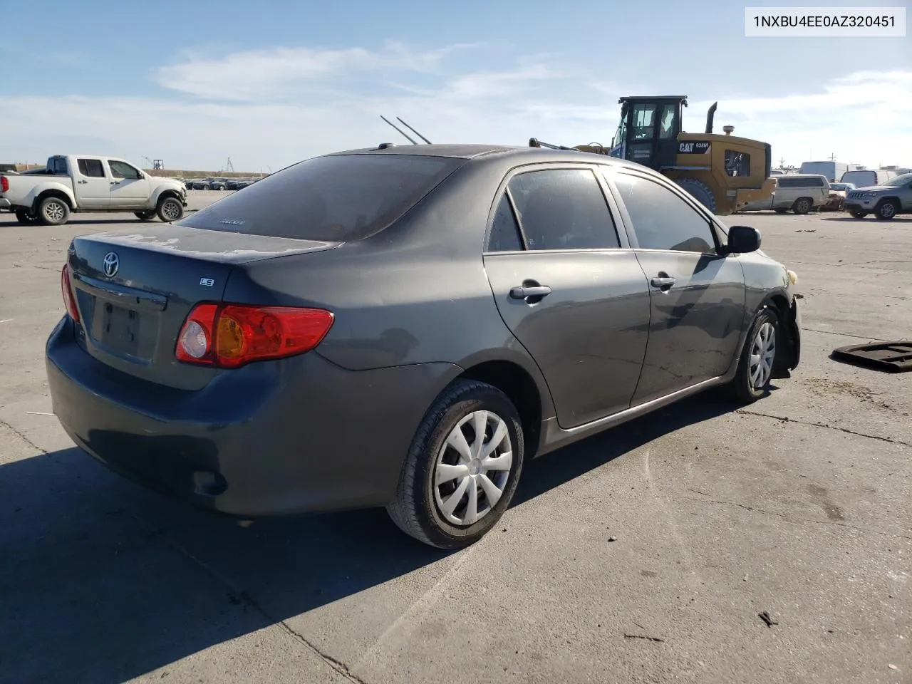 2010 Toyota Corolla Base VIN: 1NXBU4EE0AZ320451 Lot: 77422314