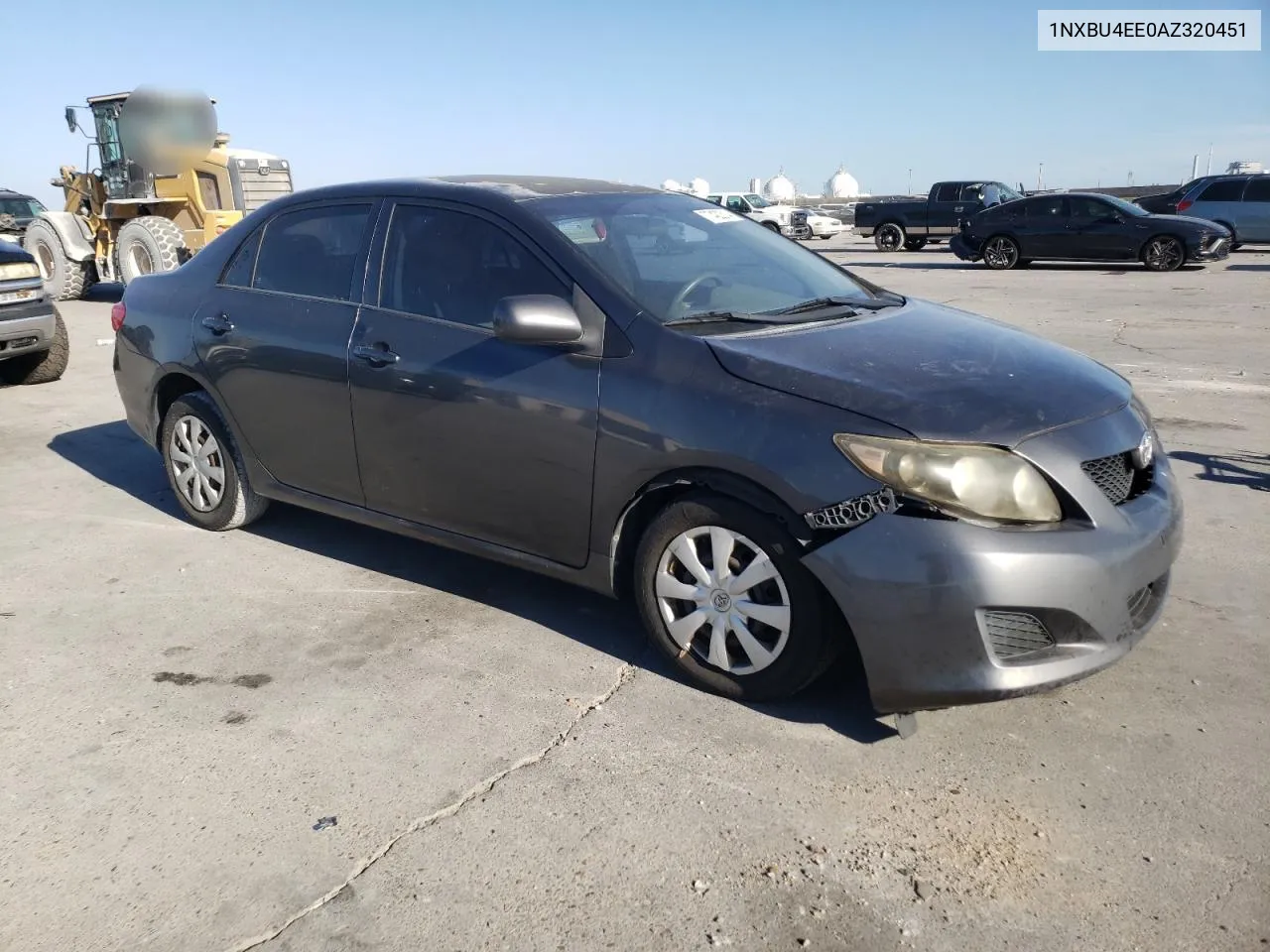 2010 Toyota Corolla Base VIN: 1NXBU4EE0AZ320451 Lot: 77422314