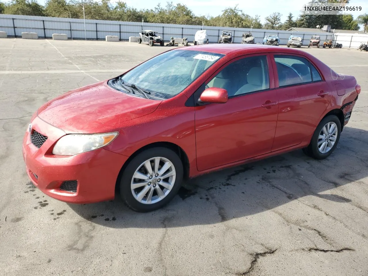 2010 Toyota Corolla Base VIN: 1NXBU4EE4AZ196619 Lot: 77486784