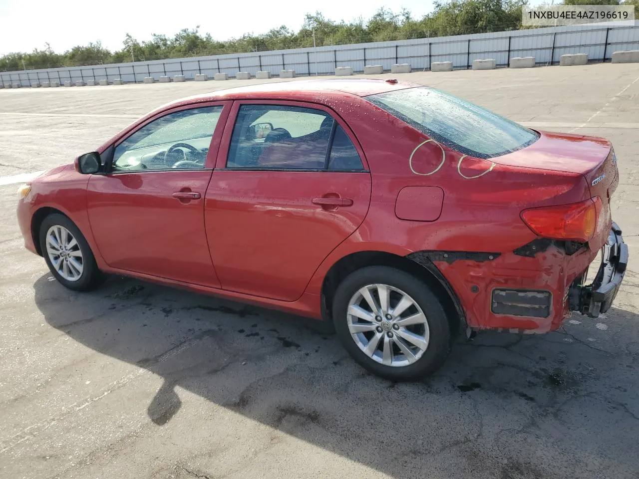 2010 Toyota Corolla Base VIN: 1NXBU4EE4AZ196619 Lot: 77486784