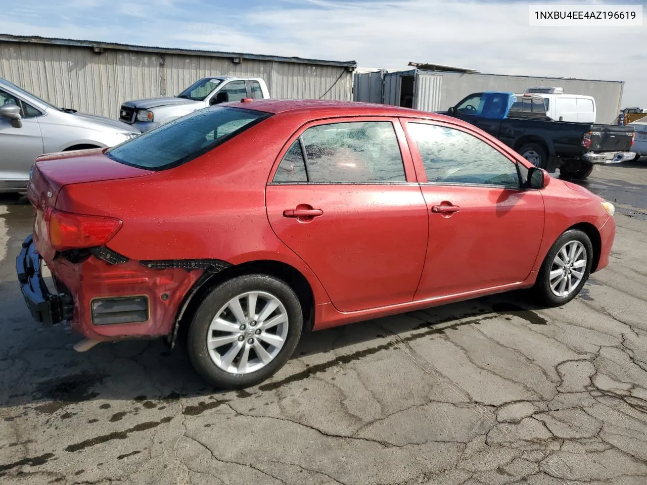 2010 Toyota Corolla Base VIN: 1NXBU4EE4AZ196619 Lot: 77486784