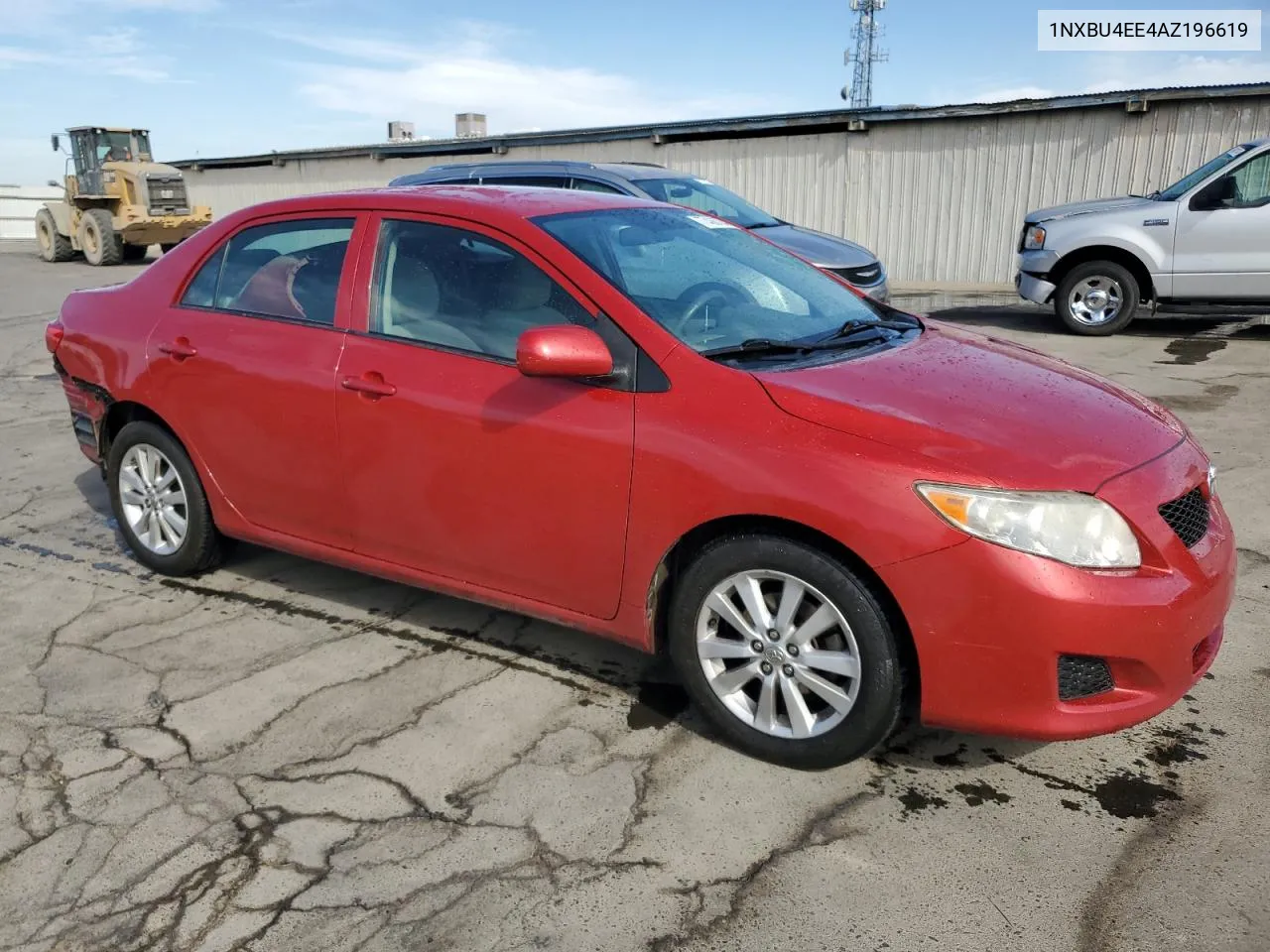 2010 Toyota Corolla Base VIN: 1NXBU4EE4AZ196619 Lot: 77486784