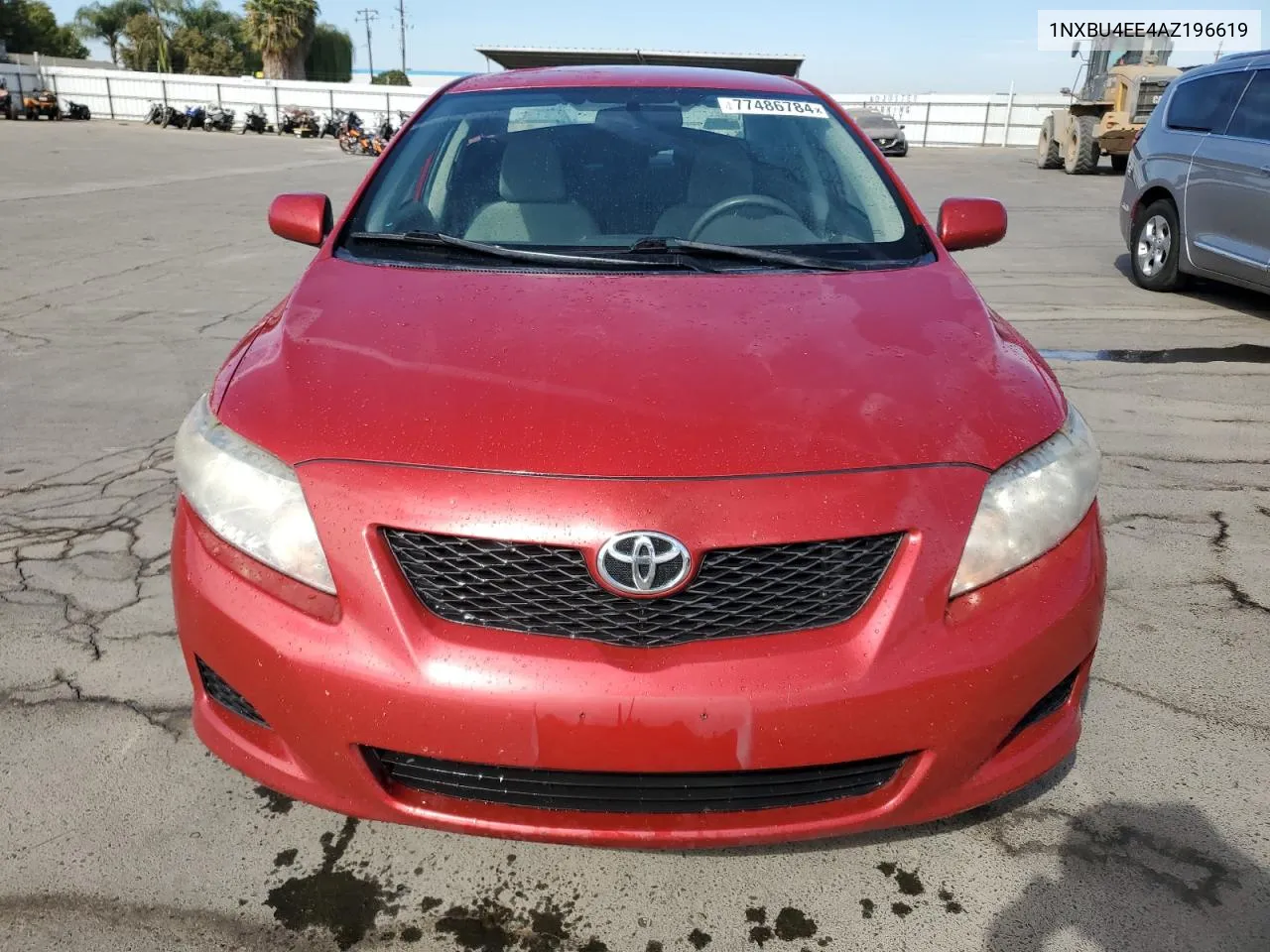 2010 Toyota Corolla Base VIN: 1NXBU4EE4AZ196619 Lot: 77486784