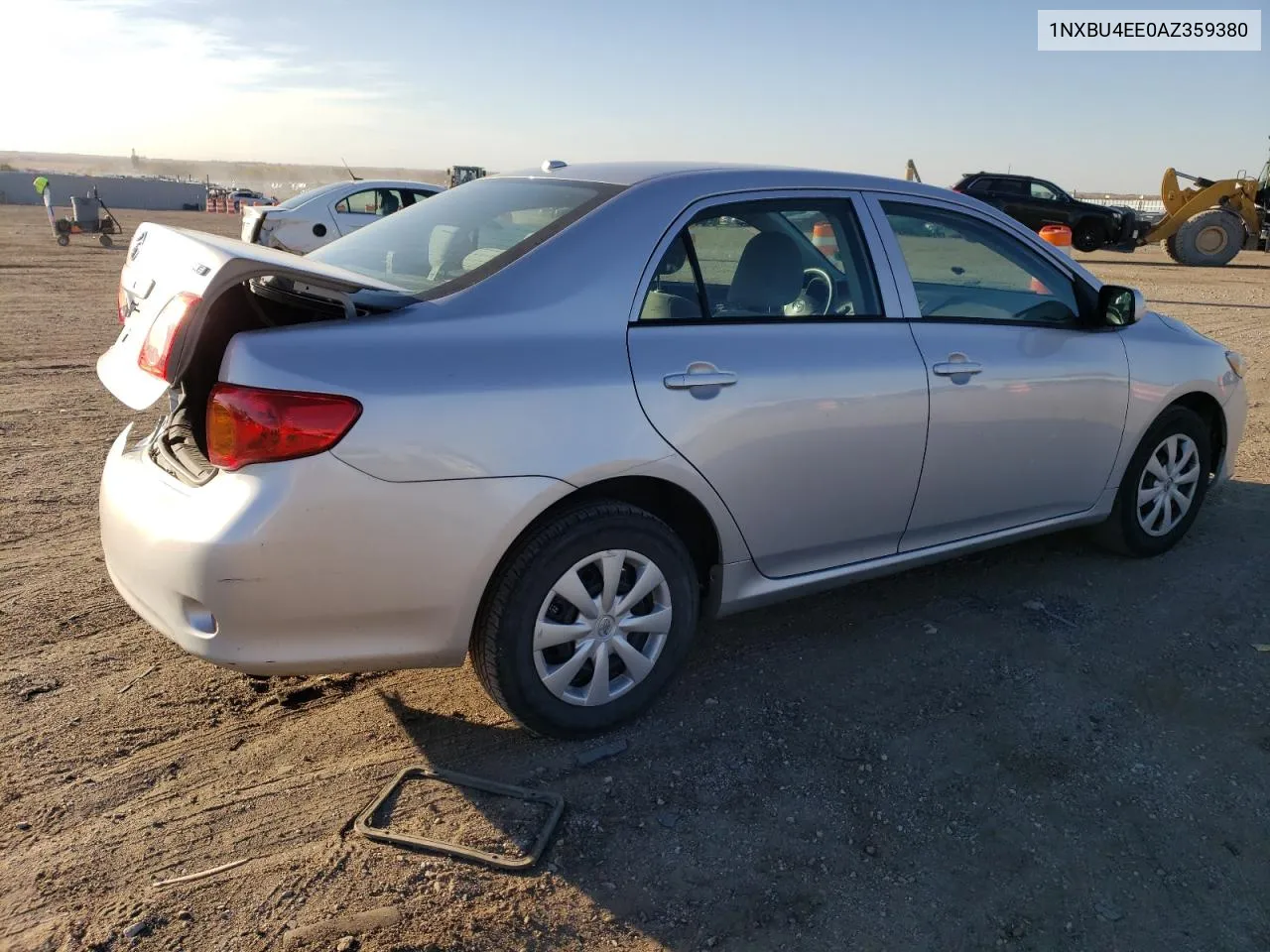 2010 Toyota Corolla Base VIN: 1NXBU4EE0AZ359380 Lot: 77533344