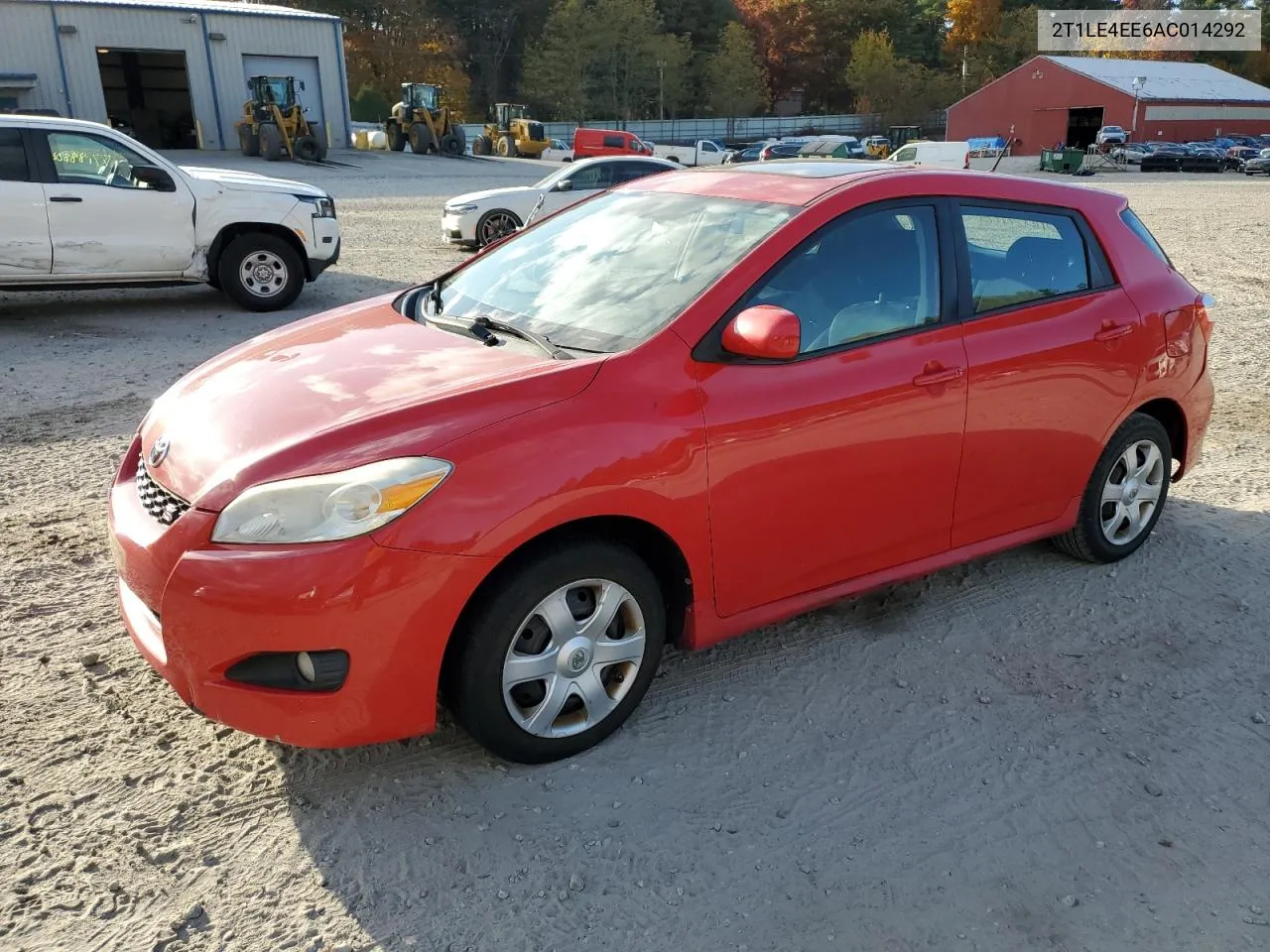 2010 Toyota Corolla Matrix S VIN: 2T1LE4EE6AC014292 Lot: 77680834