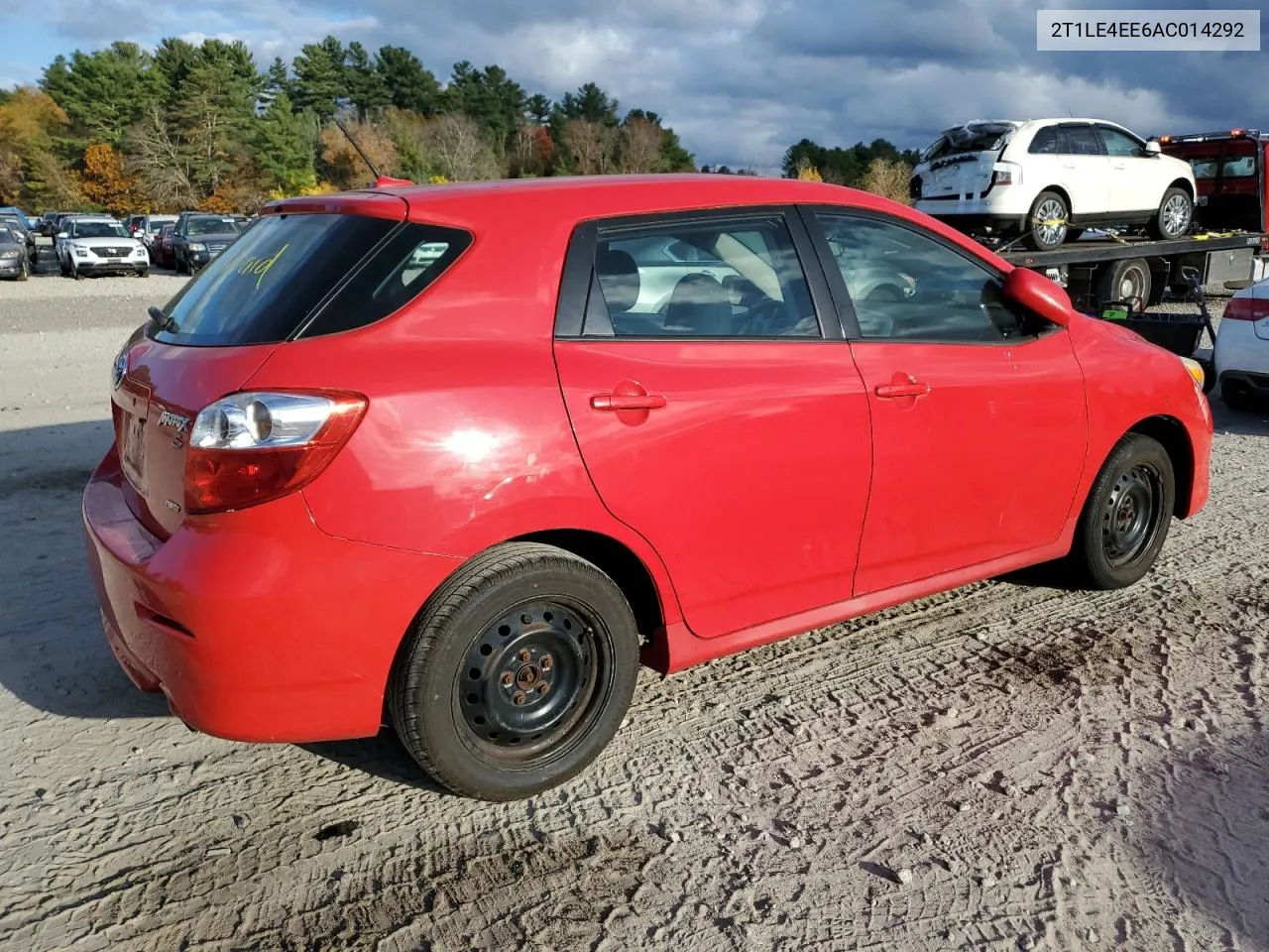 2010 Toyota Corolla Matrix S VIN: 2T1LE4EE6AC014292 Lot: 77680834