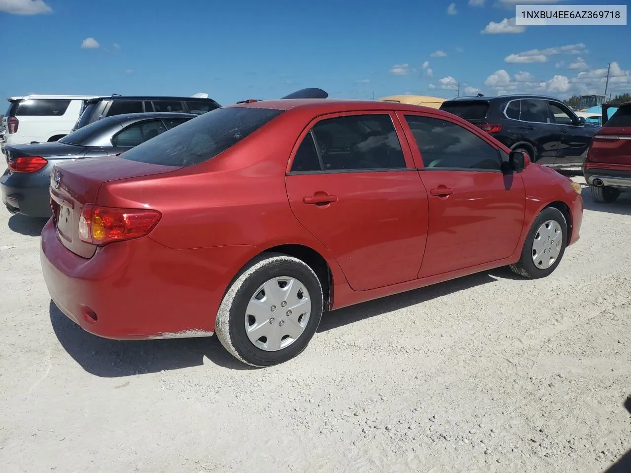 2010 Toyota Corolla Base VIN: 1NXBU4EE6AZ369718 Lot: 77691844