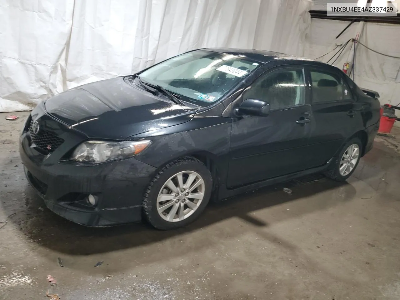 2010 Toyota Corolla Base VIN: 1NXBU4EE4AZ337429 Lot: 77848044