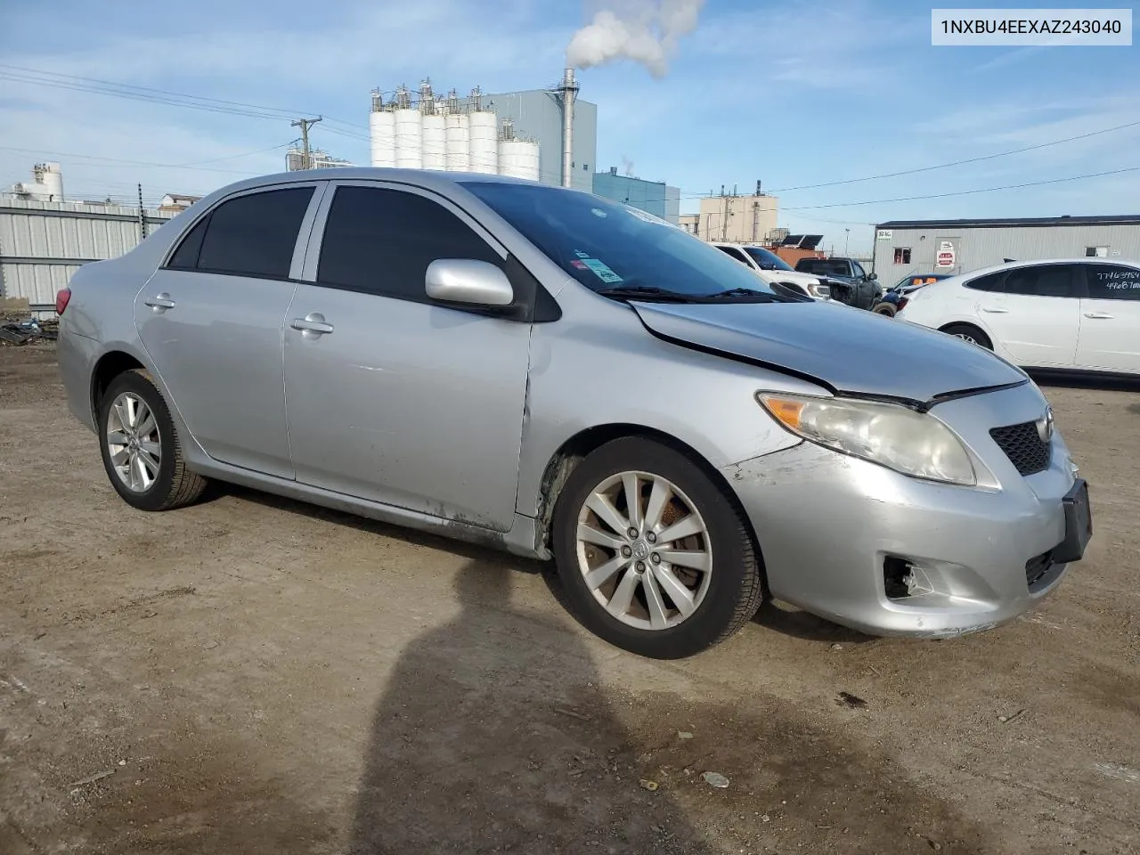 2010 Toyota Corolla Base VIN: 1NXBU4EEXAZ243040 Lot: 77948124